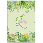 Tropical Leaves Border Poster - Matte - 24x36 (Personalized)