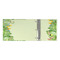 Tropical Leaves Border 3 Ring Binders - Full Wrap - 3" - OPEN INSIDE