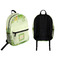 Tropical Leaves Border Backpack front and back - Apvl