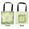 Tropical Leaves Border Car Bag - Apvl