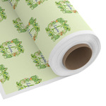 Tropical Leaves Border Fabric by the Yard (Personalized)