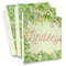 Tropical Leaves Border Full Wrap Binders - PARENT/MAIN