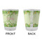 Tropical Leaves Border Glass Shot Glass - Standard - APPROVAL