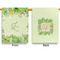 Tropical Leaves Border House Flags - Double Sided - APPROVAL