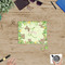 Tropical Leaves Border Jigsaw Puzzle 252 Piece - In Context