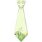 Tropical Leaves Border Just Faux Tie