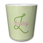 Tropical Leaves Border Plastic Tumbler 6oz (Personalized)