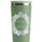 Tropical Leaves Border Light Green RTIC Everyday Tumbler - 28 oz. - Close Up