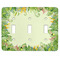 Tropical Leaves Border Light Switch Covers (3 Toggle Plate)