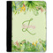 Tropical Leaves Border Medium Padfolio - FRONT