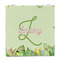 Tropical Leaves Border Party Favor Gift Bag - Matte - Front