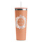 Tropical Leaves Border Peach RTIC Everyday Tumbler - 28 oz. - Front