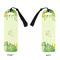 Tropical Leaves Border Plastic Bookmarks - Approval