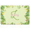 Tropical Leaves Border Rectangular Fridge Magnet - FRONT