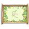 Tropical Leaves Border Serving Tray Wood Large - Main