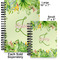 Tropical Leaves Border Spiral Journal - Comparison