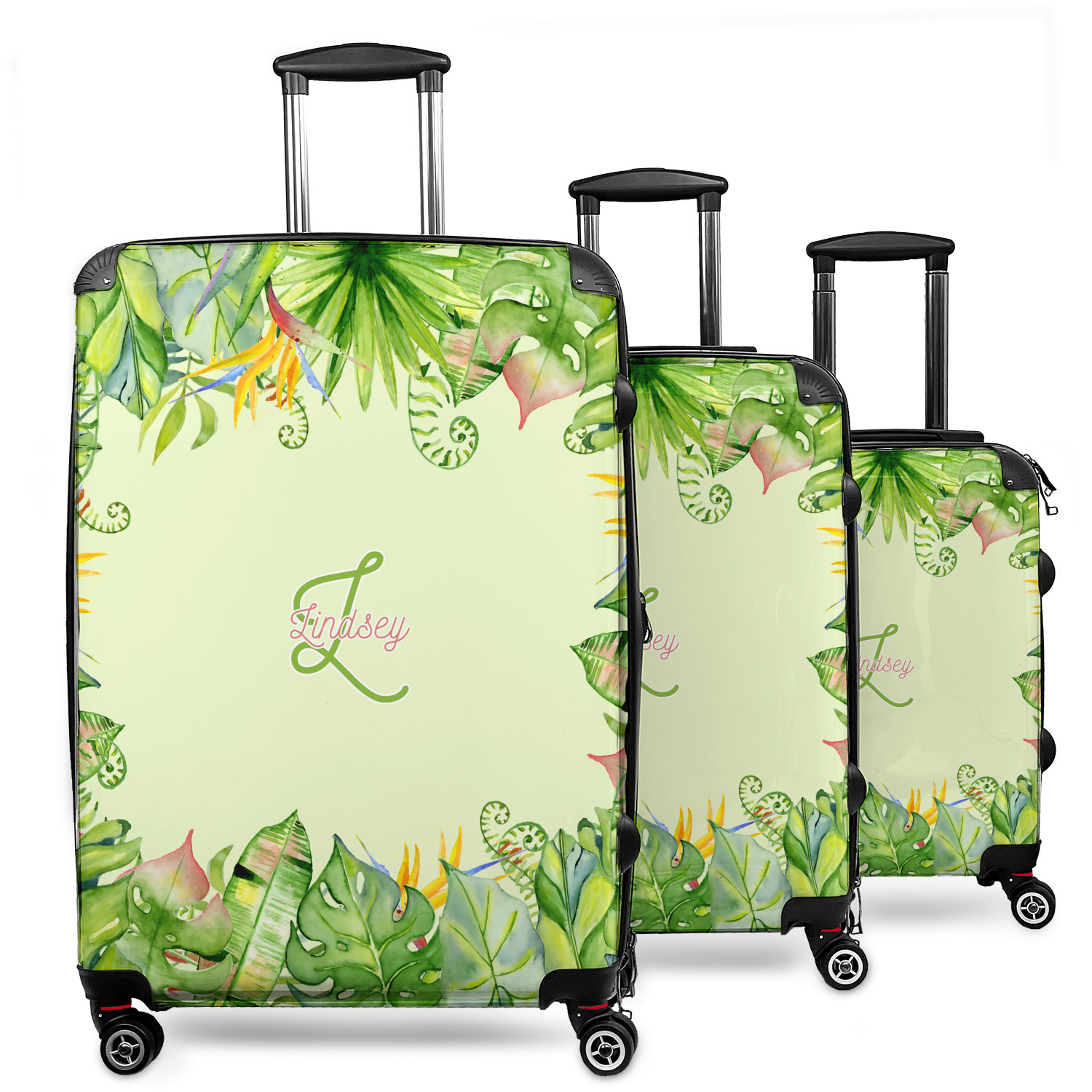 Valise 2025 motif tropical