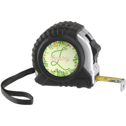 Tropical Leaves Border Tape Measure (Personalized)