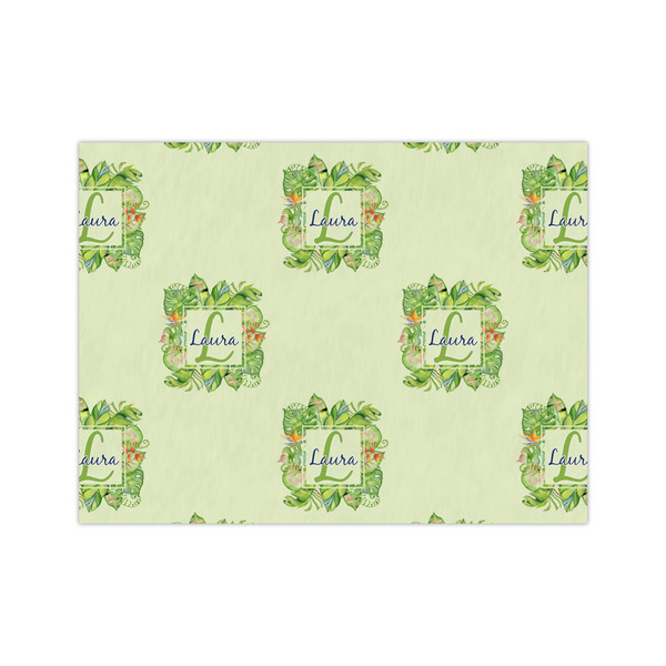 Custom Tropical Leaves Border Medium Tissue Papers Sheets - Heavyweight (Personalized)