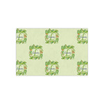 Tropical Leaves Border Small Tissue Papers Sheets - Heavyweight (Personalized)