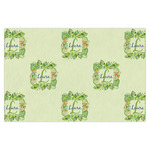 Tropical Leaves Border X-Large Tissue Papers Sheets - Heavyweight (Personalized)