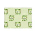 Tropical Leaves Border Medium Tissue Papers Sheets - Lightweight (Personalized)