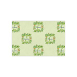 Tropical Leaves Border Small Tissue Papers Sheets - Lightweight (Personalized)