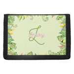 Tropical Leaves Border Trifold Wallet (Personalized)