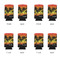 Tropical Sunset 12oz Tall Can Sleeve - Set of 4 - APPROVAL