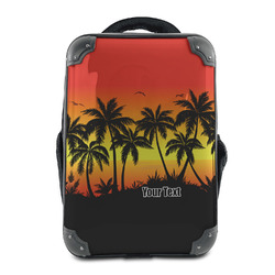 Tropical Sunset 15" Hard Shell Backpack (Personalized)