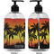 Tropical Sunset 16 oz Plastic Liquid Dispenser (Approval)