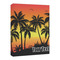 Tropical Sunset 16x20 - Canvas Print - Angled View