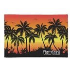 Tropical Sunset Patio Rug (Personalized)