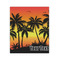 Tropical Sunset 20x24 - Canvas Print - Front View