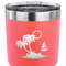 Tropical Sunset 30 oz Stainless Steel Ringneck Tumbler - Coral - CLOSE UP