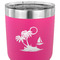 Tropical Sunset 30 oz Stainless Steel Ringneck Tumbler - Pink - CLOSE UP