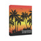 Tropical Sunset 8x10 - Canvas Print - Angled View