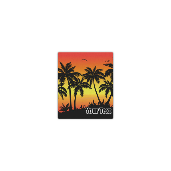 Custom Tropical Sunset Canvas Print - 8x10 (Personalized)