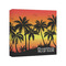 Tropical Sunset 8x8 - Canvas Print - Angled View