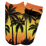 Tropical Sunset Adult Ankle Socks