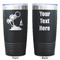 Tropical Sunset Black Polar Camel Tumbler - 20oz - Double Sided  - Approval