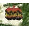 Tropical Sunset Christmas Ornament (On Tree)