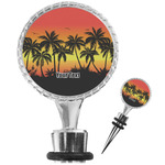 Tropical Sunset Wine Bottle Stopper (Personalized)