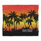 Tropical Sunset Duvet Cover - King - Front