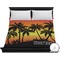 Tropical Sunset Duvet Cover (King)