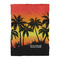 Tropical Sunset Duvet Cover - Twin XL - Front