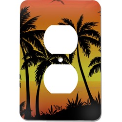 Tropical Sunset Electric Outlet Plate