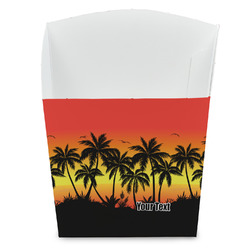 Tropical Sunset French Fry Favor Boxes (Personalized)