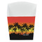 Tropical Sunset French Fry Favor Box - Front View