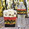 Tropical Sunset French Fry Favor Box - w/ Water Bottle